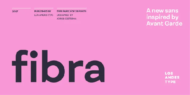 Fibra Family font