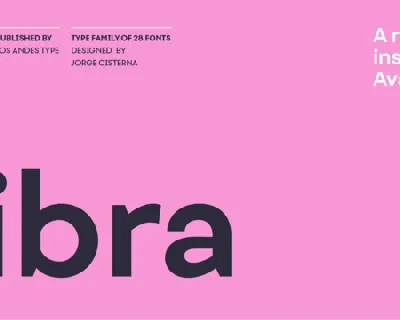 Fibra Family font