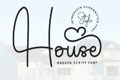 House Script Typeface font