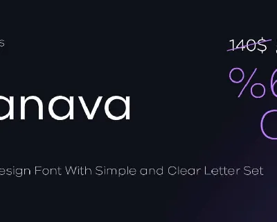 Canava font