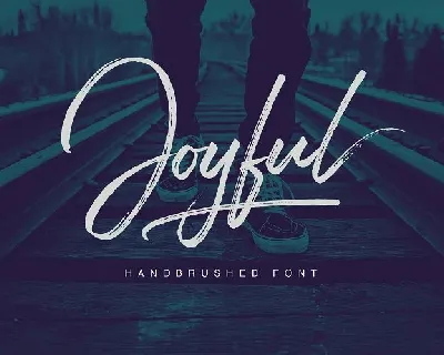 Joyful Script font