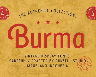 Burma font