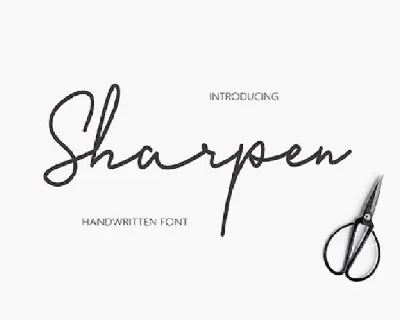 Sharpen font