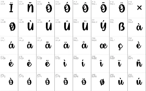 Soul Billani font