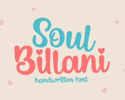 Soul Billani font