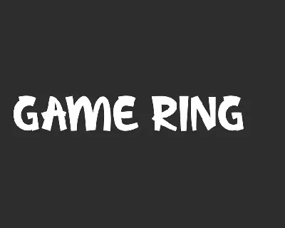 GameRingDemo font