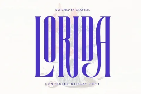 Lorida font