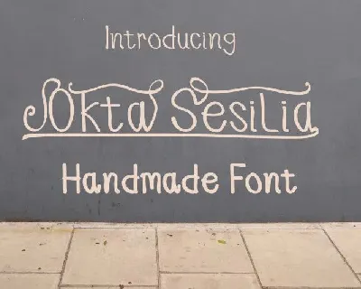 Okta Sesilia font