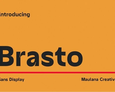 Brasto font