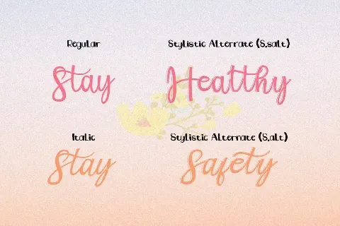 Stay Smile font