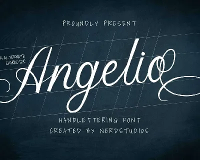 Angelio font