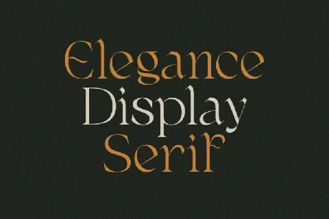 Egmond Serif font