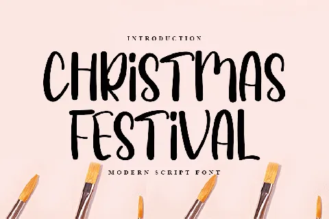 Christmas Festival font