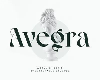Avegra font