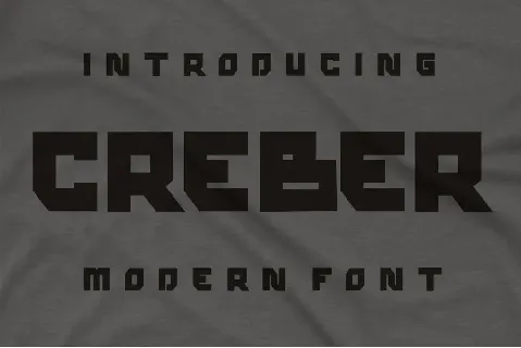 Creber font