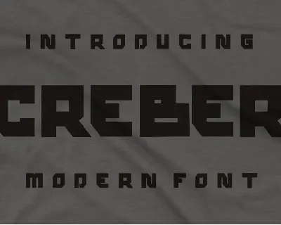 Creber font