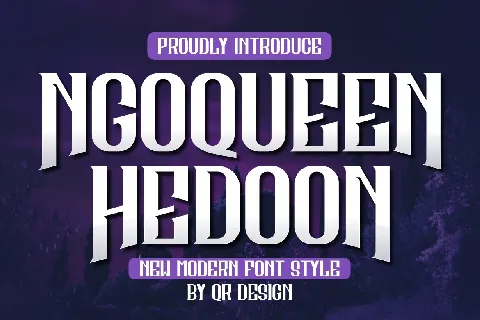 Ngoqueen Hedoon font