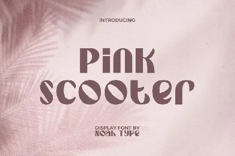 PinkScooterDemo font