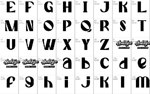 PinkScooterDemo font