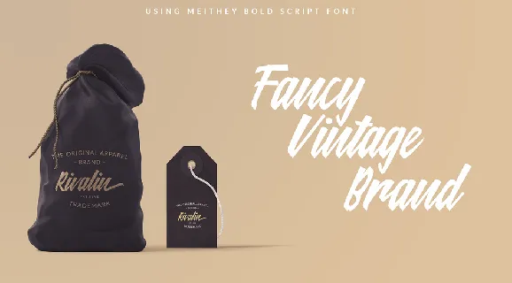 Meithey Bold Script font