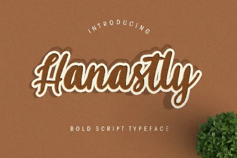 Hanastly font