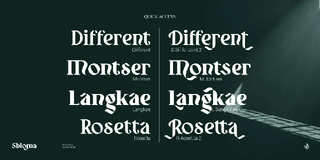 Shioma font