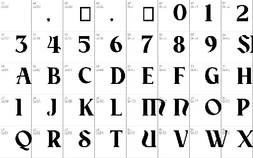 Shioma font