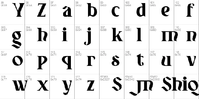 Shioma font