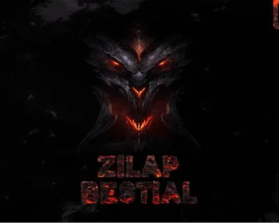 Zilap Bestial font