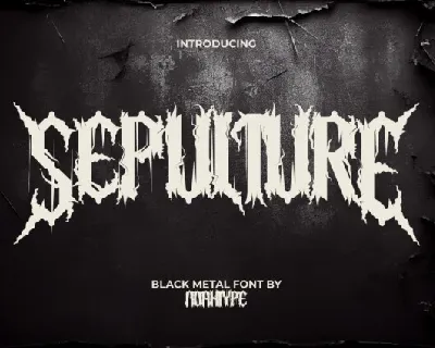 Sepulture font