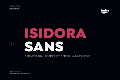 Isidora Sans font