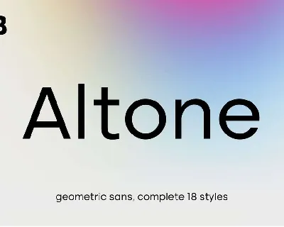 Altone font
