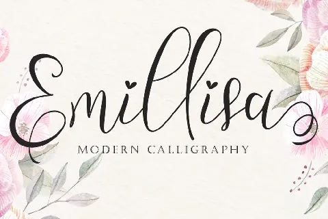 Emillisa font