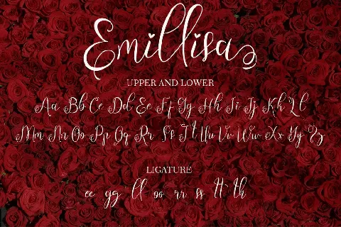 Emillisa font