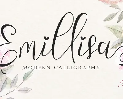 Emillisa font