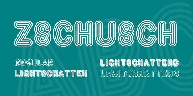 Zschusch font