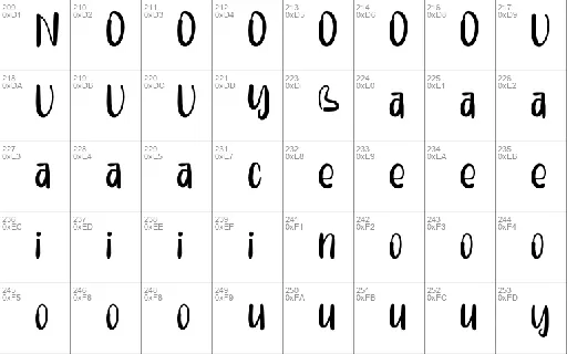 Holala Peanut font