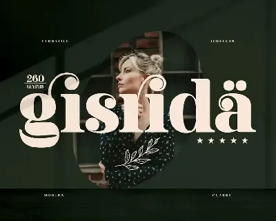 Gisrida font