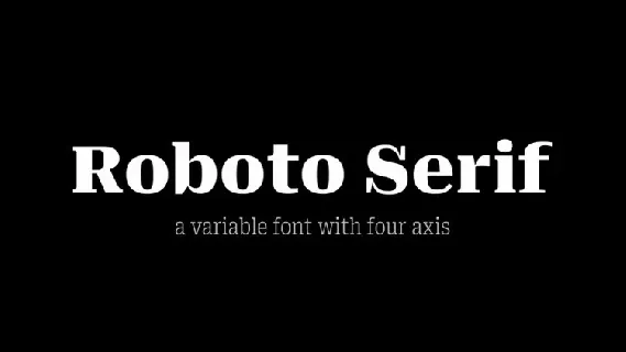 Roboto font