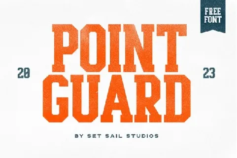 Point Guard font