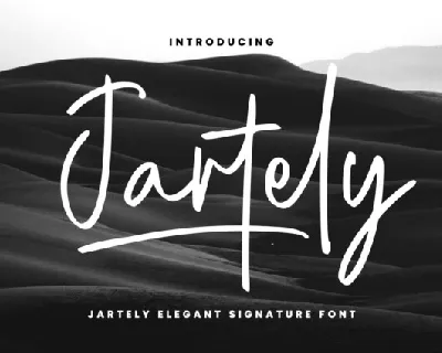 Jartely font