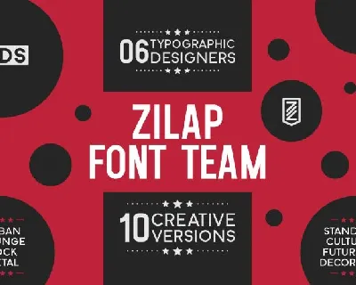 Zilap Team font