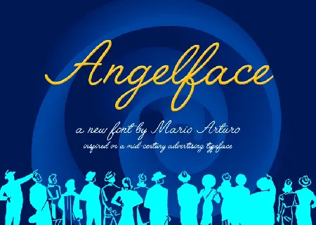 Angelface Free font