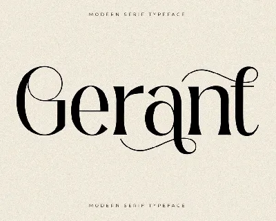 Gerant font