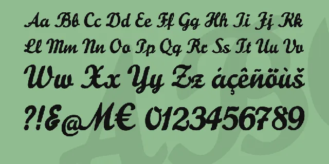 Praegefest font