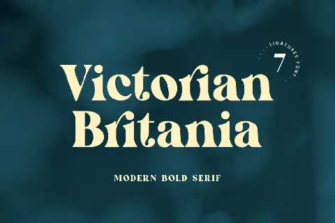 VictorianBritania font