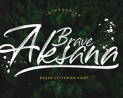 Aksana font