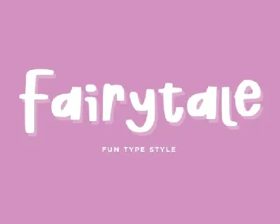 Fairytale font