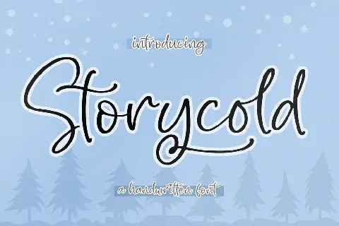 Storycold font