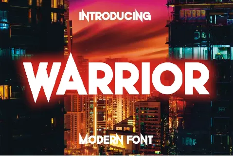 Warrior font